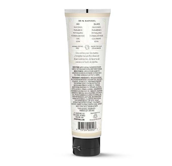 J.R. Watkins Natural Moisturizing Hand Cream, Hydrating Hand Moisturizer - Image 2