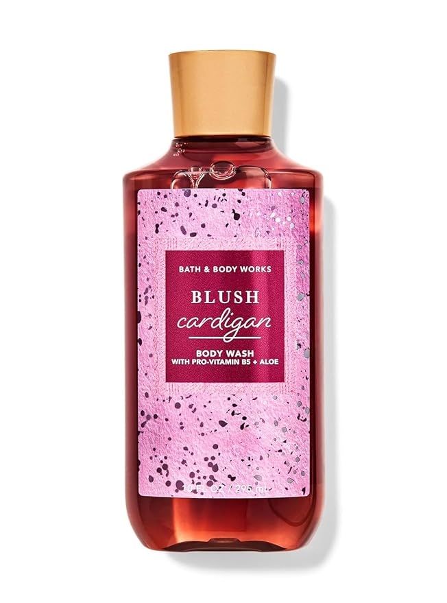 Bath and Body Works Body Wash Shower Gel Gift Set, Blush Cardigan) by BathBodyWorks