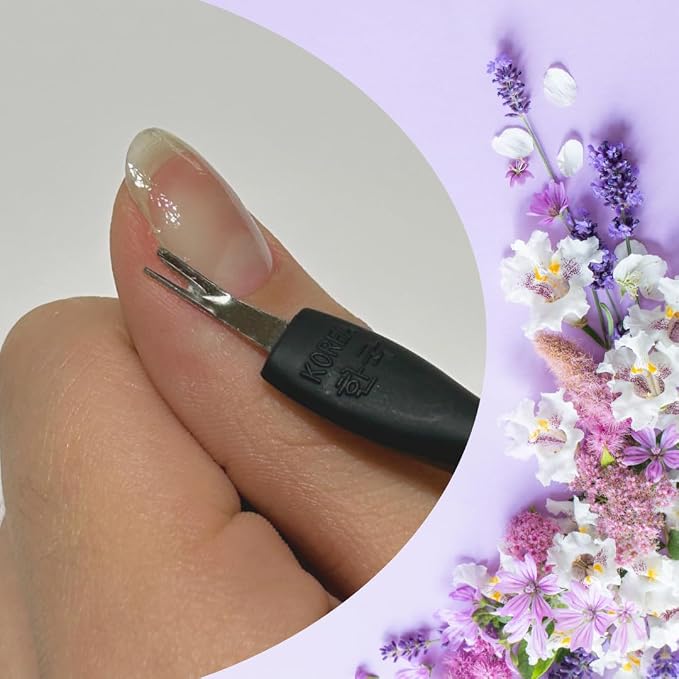 Nail Cuticle Trimmer with Cuticle Pusher Tool. Cuticle Nippers Professional and - Image 5