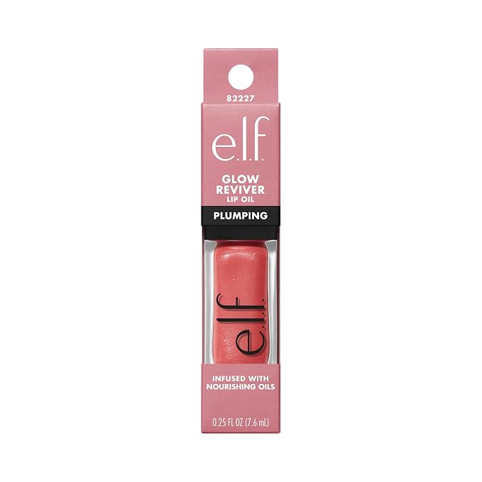 e.l.f. Glow Reviver Plumping Lip Oil, Tinted Lip Plumper - Image 9