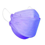 Borje KN95 Face Masks for Adults 50 Pack, 5-Ply Purple Disposable Face Mask by Borje