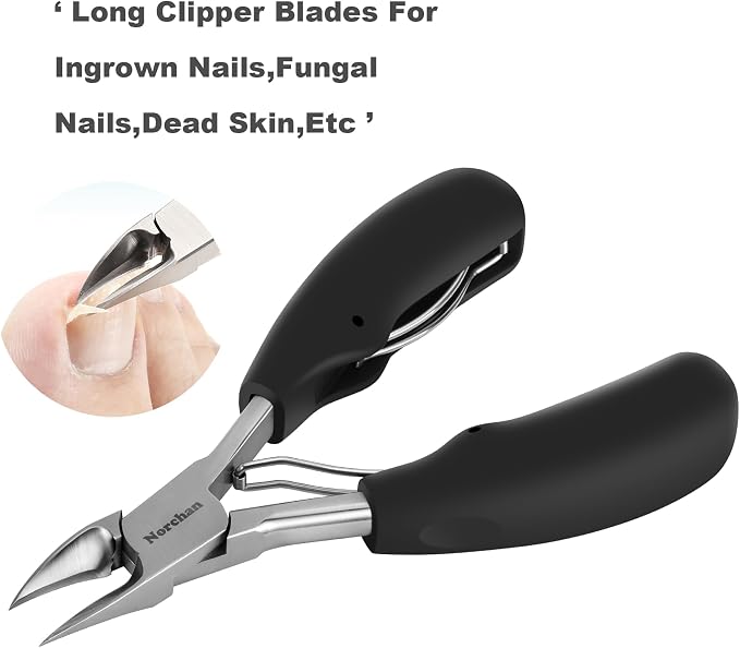 Large Nail Clippers Set, 5-Piece Sharp Toenail and Fingernail Clippers - Image 5