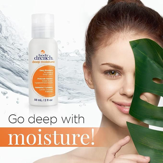 Body Drench Deep Moisture Nourishing Body Lotion, 2 Fluid Ounce - Image 3