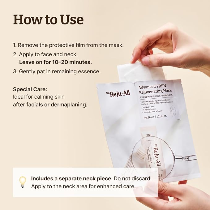 Dr.Reju-All Advanced PDRN Rejuvenating Mask - Image 9