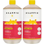 Alaffia Bubble Bath for Babies & Kids, Coconut Strawberry 2-Pack – Long-Lasting by Alaffia