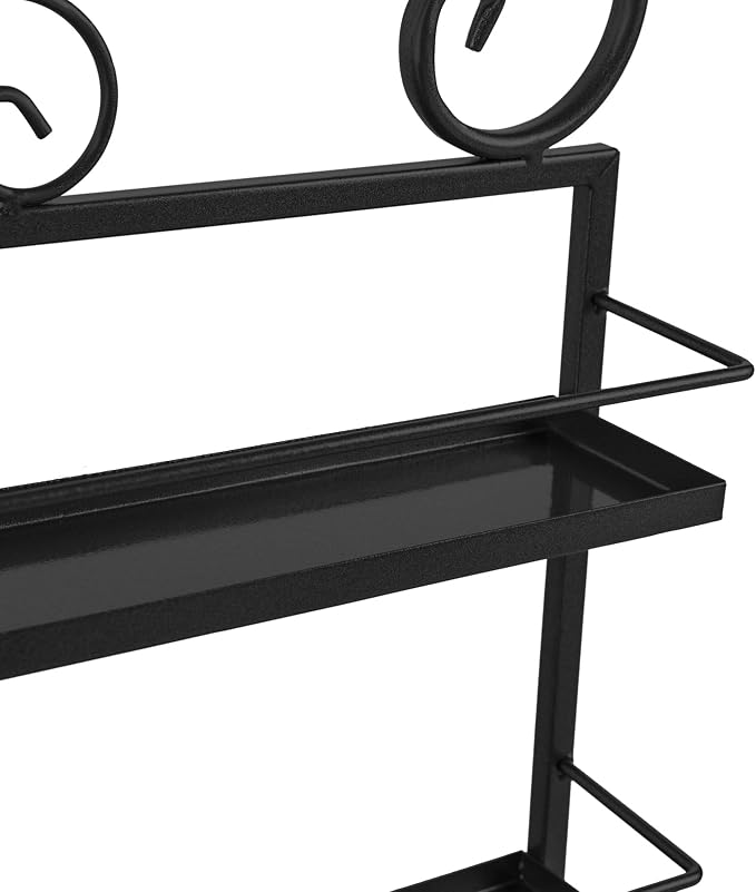 5 Tiers Wall-Mounted Nail Polish Storage Rack, Nail Polish Bottle Holder - Image 8