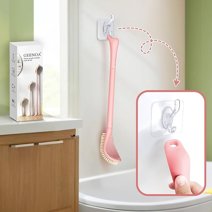 New Foot Brush & Foot File Set, 3-in-1 Foot Scrubber in Shower, - Image 8