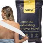 Sima Brand Exfoliating Washcloth Face & Body Scrub Towel by SimaBrand
