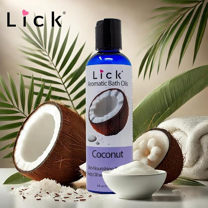Lick Coconut Aromatic Bath Oil - Image 3