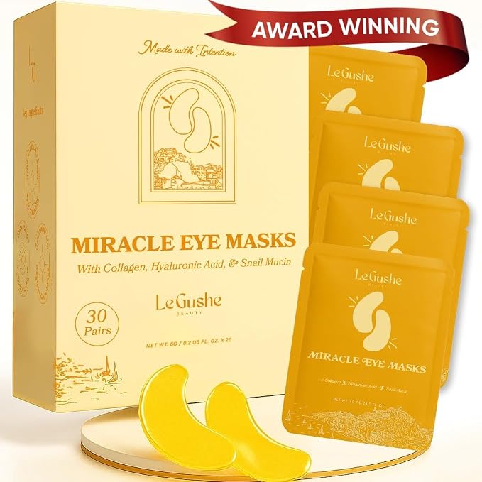 LE GUSHE Gold Under Eye Patches by LeGushe