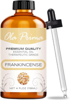 Ola Prima Frankincense Essential Oil 4oz – Frankincense Therapeutic Essential by OlaPrima
