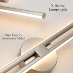 EDISLIVE Dimmable Modern LED Vanity Light Fixtures Bathroom Vanity Wall Lighting - Image 3