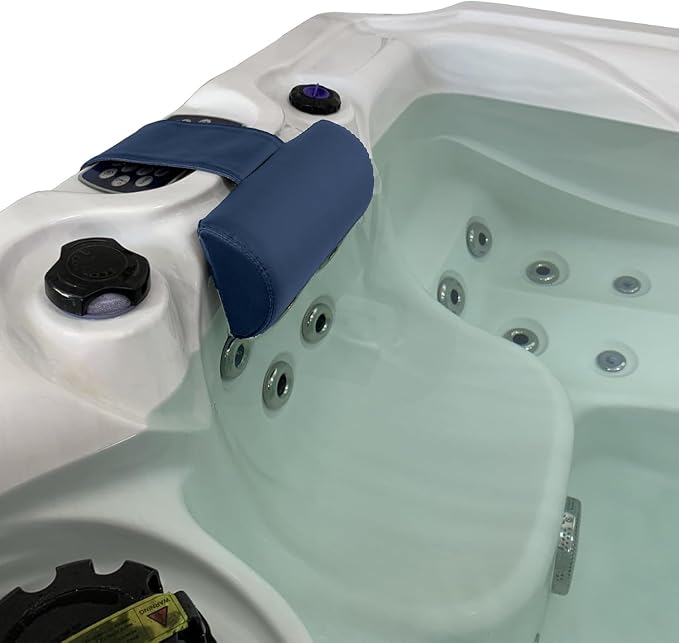 Poolzilla Universal Blue Spa Pillow, Made of Soft Foam - Image 4