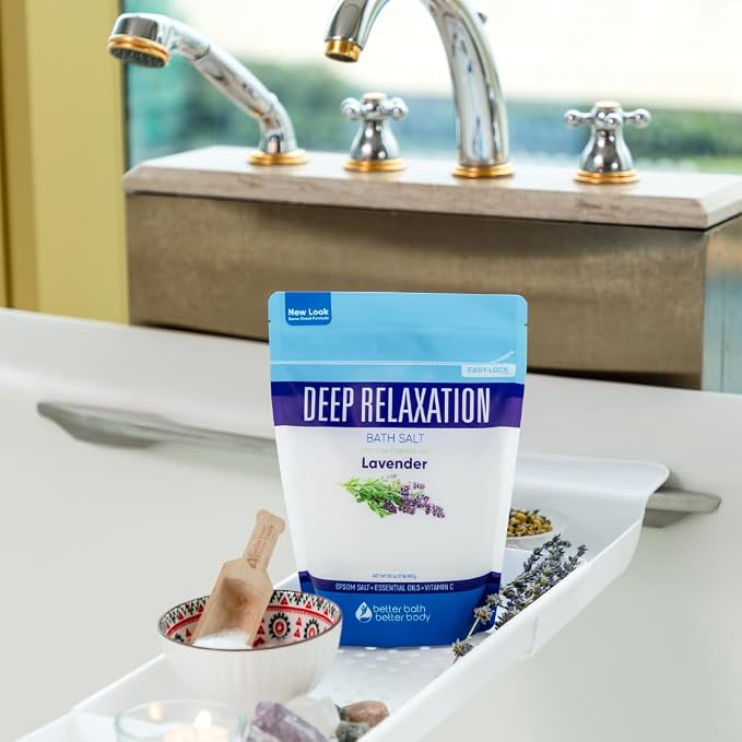 Deep Relaxation Bath Salt 32 Ounces Epsom Salt - Image 4