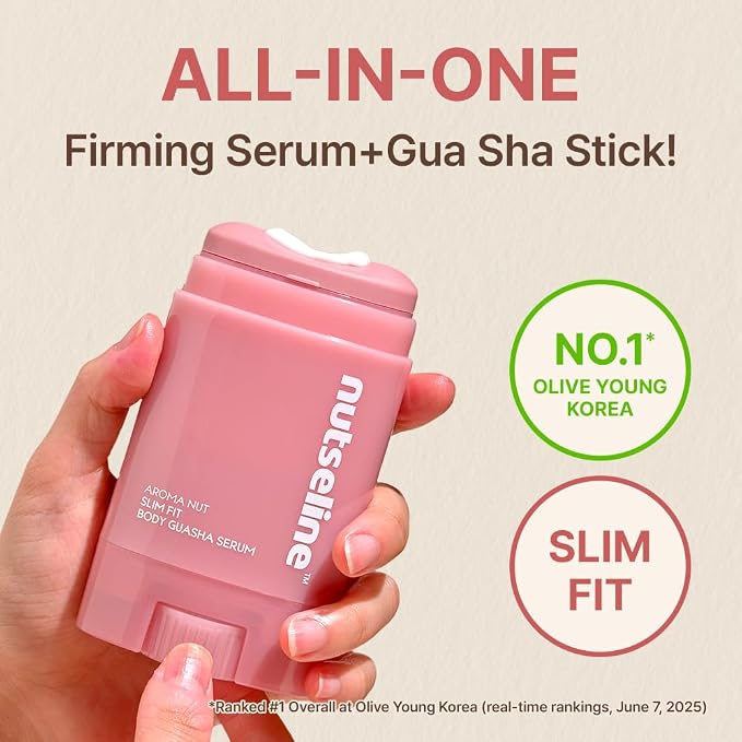 Nutseline Slim Fit Gua Sha Serum – Korean Beauty Firming & Contouring Body Serum - Image 2