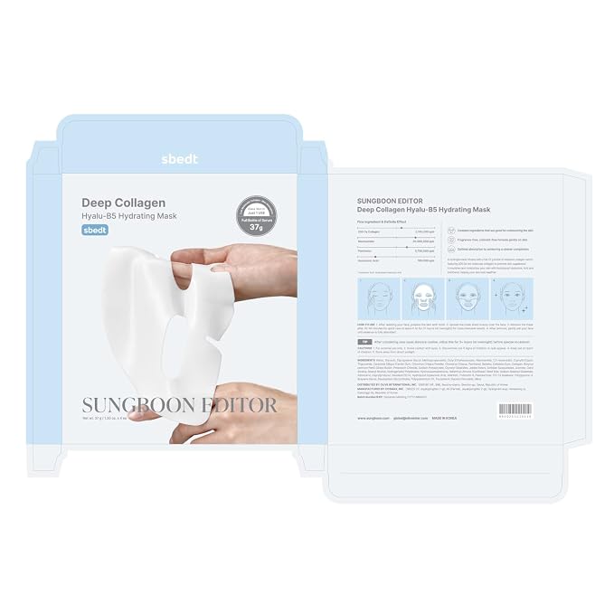 SUNGBOON EDITOR Deep Collagen Hyalu-B5 Overnight Mask Hydrating Mask - Image 9