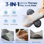 3 in 1 Electric Massage Lumbar Pillow, Equipped - Image 5