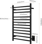Wall Mounted Towel Warmer 12 Bars - Image 6
