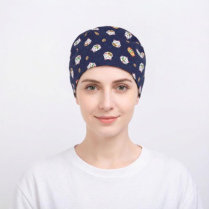 Cute Printed Working Cap for Women/Men - Image 2