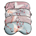 4-Pack Silk Satin Eye Mask Classic Painting Arts Sleep Mask Blindfold by EleCharm