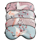 4-Pack Silk Satin Eye Mask Classic Painting Arts Sleep Mask Blindfold by EleCharm