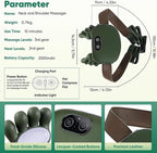 Neck and Back Massager with Fingers & Heat - Image 2