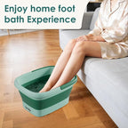 Collapsible Foot Bath Basin for Soaking Feet, Pedicure Foot Spa, Foot Tub - Image 2