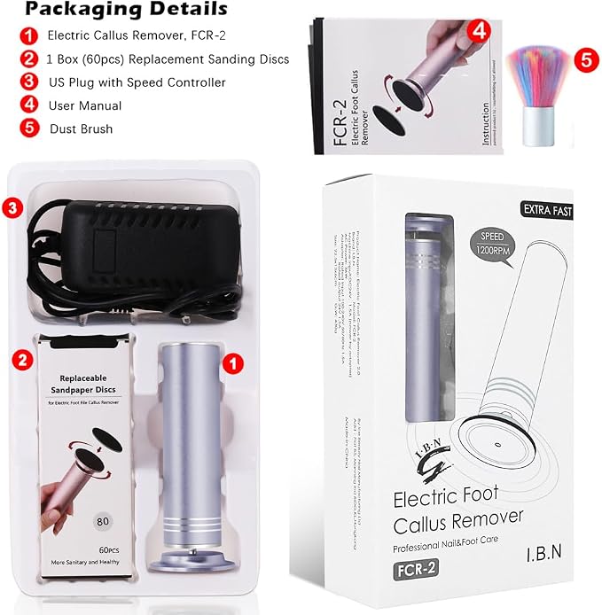 Upgraded Electric Callus Remover - Image 7