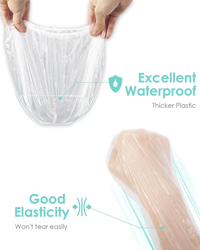 Auban Disposable Shower Cap, Spa Salon Hotel and Home Use, Portable Travel - Image 3