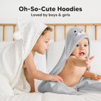 KeaBabies Hooded Baby Towel for Newborn - Image 7