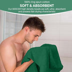 KAHAF COLLECTION 6 Pack Bath Towels Set 100% Ring Spun Cotton, Lightweight - Image 4