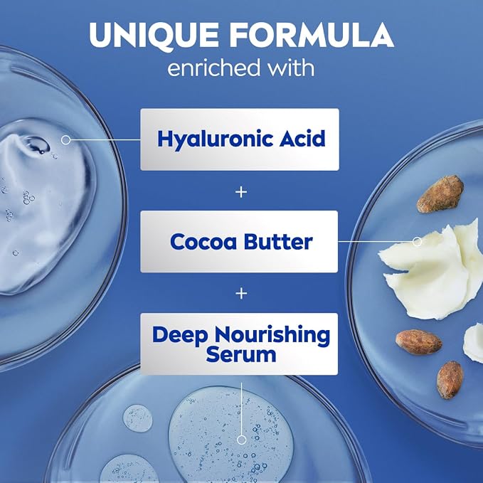 NIVEA Cocoa Butter Body Lotion for Dry Skin - Image 6