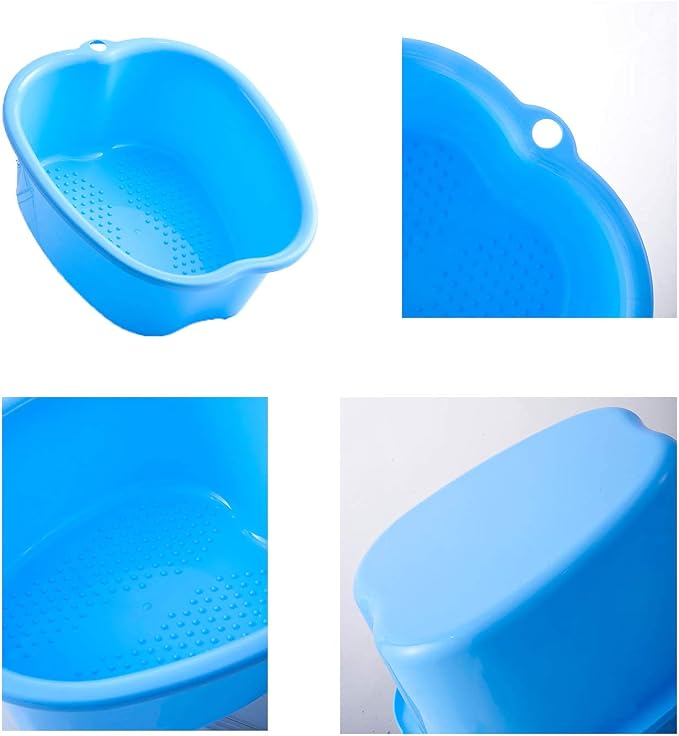 AXLOFO® Foot Soaking Bath Basin, Large Plastic Foot Soaking Tub, Feet Massage - Image 4