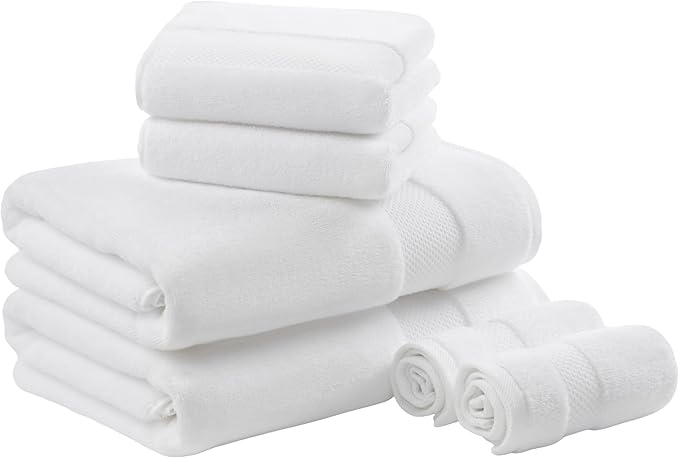 Madison Park Turkish 100% Cotton 600Gsm Luxury Premium Thick Soft Absorbent by MADISONPARK