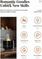 3-in-1 Galaxy Projector Humidifier & Essential Oil Diffuser, 7-Color Rotating - Image 8