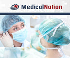 Medical Nation 21" Disposable Bouffant Caps Hair Net | CASE OF 1000, - Image 8