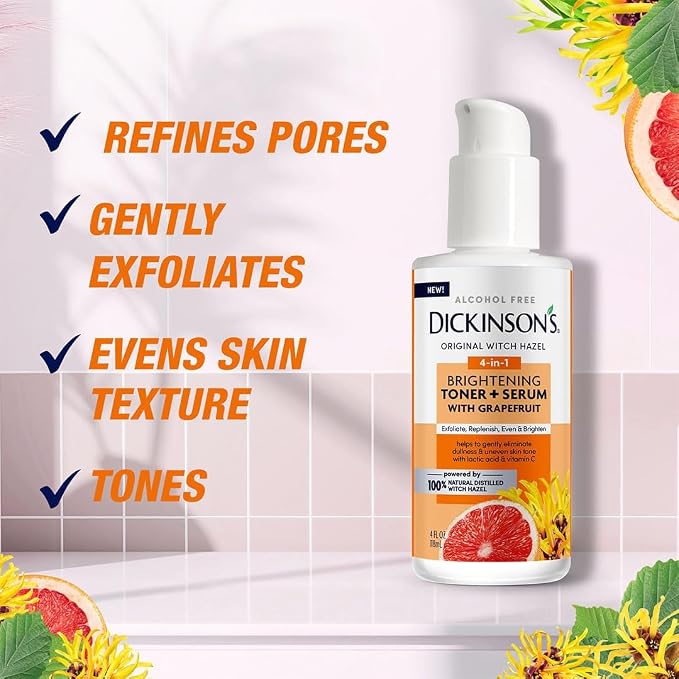 Dickinson's Original Witch Hazel Brightening Toner + Serum - Image 2