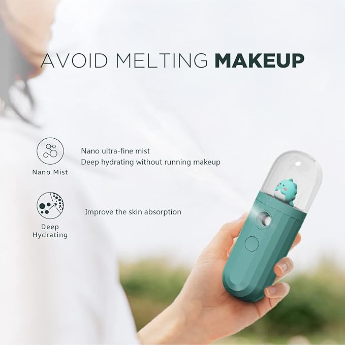 Nano Mister, Mate2GO Eyelash Nebulizer Nano Facial Mister Cool Mist Steamer - Image 3