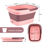 Foot Bath Collapsible Foot Soak Tub, Beinilai Collapsible Foot Bath Basin - Image 4
