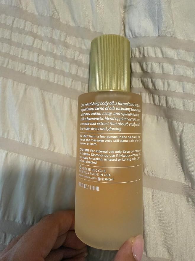 Saltair Body Oil – Silky After Shower and Bath Dry Oil - Image 5