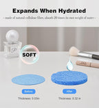 METUUTER 50 PCS Compressed Facial Sponges - Image 3