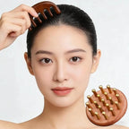 Scalp Massager for Hair Growth, Two-Piece Set-Manual Head Scrubber - Image 2