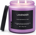 Lavender Scented Candle for Relaxation, 13oz Soy Wax Candle, 70–80 Hour Burn by Fivefire
