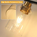 Unicozin 3 Light Bathroom Light Fixtures, Modern Vanity Lights Over Mirror - Image 5