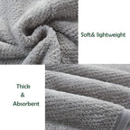 M-bestl 2 Pack Hair Towel Wrap, Absobent Hair Drying Towel - Image 4