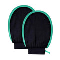 2 Packs Exfoliating Glove Machine Washable Korean Body Scrubber 100% Vegan by Unknown