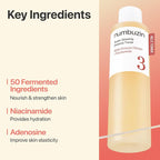 numbuzin No.3 Super Glowing Essence Toner, Jumbo Szie, Fermented Toner - Image 5