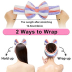 Shintop Women Fashion Lovely Soft Carol Fleece Bowknot Bow Makeup Cosmetic - Image 3