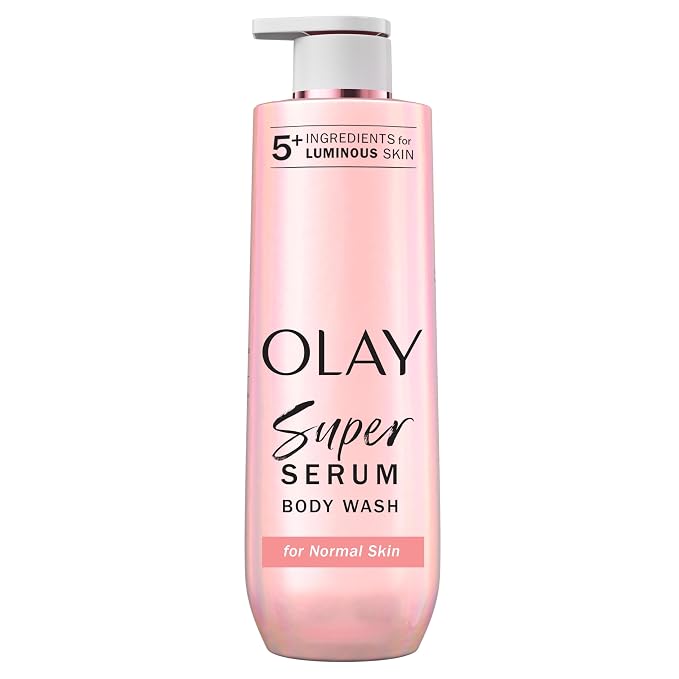 Olay Super Serum Body Wash for Normal Skin, 24hr Long Lasting Hydration by Olay
