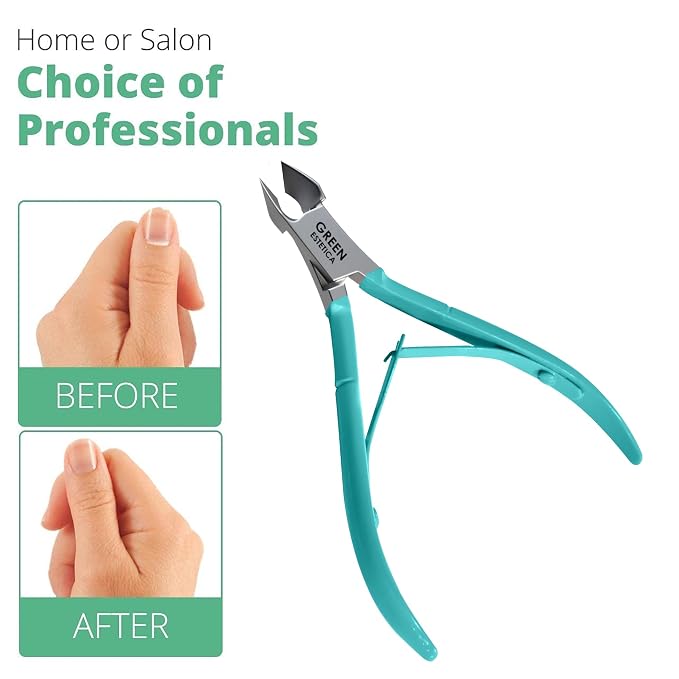 Professional Cuticle Trimmer Nail Cuticle Cutter Stainless Steel Cuticle Nippers - Image 6